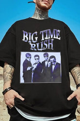 2026 Rush  Band TShirt Mens Womens Cotton Tees Summer Casual Short Sleeve Round Neck Clothing Loose Top Trend Unisex Tee SHOPEZRA L.L.C.