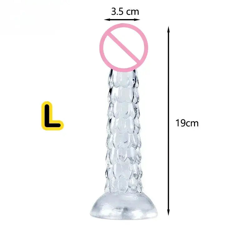 HOT! Dragon Dildo with Suction Cup – Soft Anal Plug & Butt Whip Dilator for Women and Men – Fantasy Sex Toys for Adults Pleasure by Dropshipman