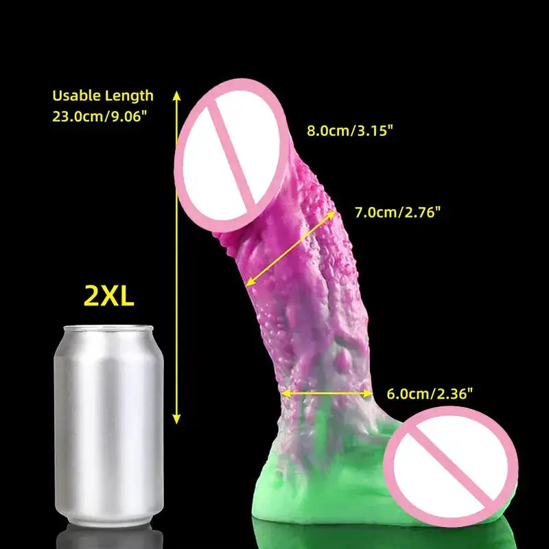 Nothosaur Fantasy Animal Dildo Premium Silicone Unique Texture Creature Inspired Adult Product by Dropshipman