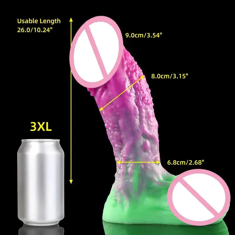 Nothosaur Fantasy Animal Dildo Premium Silicone Unique Texture Creature Inspired Adult Product by Dropshipman