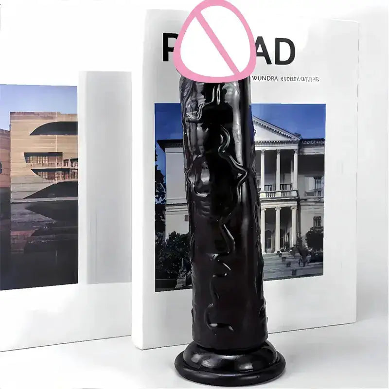 Realistic Dildo for Women Black Anal Plug Strong Suction Cup Dick Big Penis Butt Plug G Spot Masturbator Adult Sex Toy for Gay18 by Dropshipman