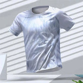 Geometric Graphic 3D Printed Sports T Shirts Summer Casual Running Table Tennis T-shirts Trendy Streetwear Mens Tees Fashion SHOPEZRA L.L.C.