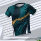 Geometric Graphic 3D Printed Sports T Shirts Summer Casual Running Table Tennis T-shirts Trendy Streetwear Mens Tees Fashion SHOPEZRA L.L.C.