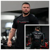 GYM Gorilla Print T-shirt Redemption T-Shirt - Silverback Gymwear SHOPEZRA L.L.C.