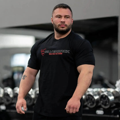 GYM Gorilla Print T-shirt Redemption T-Shirt - Silverback Gymwear by Dropshipman