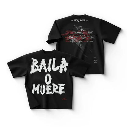 Lady GAGA Graphic T-shirt 2025-2026 Mayhem Ball Tour Balla O Muori Dance or Die T-shirt Oversized Y2k Short Sleeve Male Clothing by Dropshipman