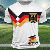 2026 National Flag Print T Shirt For Men Outdoor Jersey Sports Tops Casual O-neck Loose Short Sleeve Summer Deutschland Tees SHOPEZRA L.L.C.