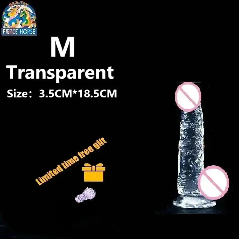 Realistic adult dildo for women with suction cup, suitable for vaginal and anal pleasure, by SHOPEZRA L.L.C.