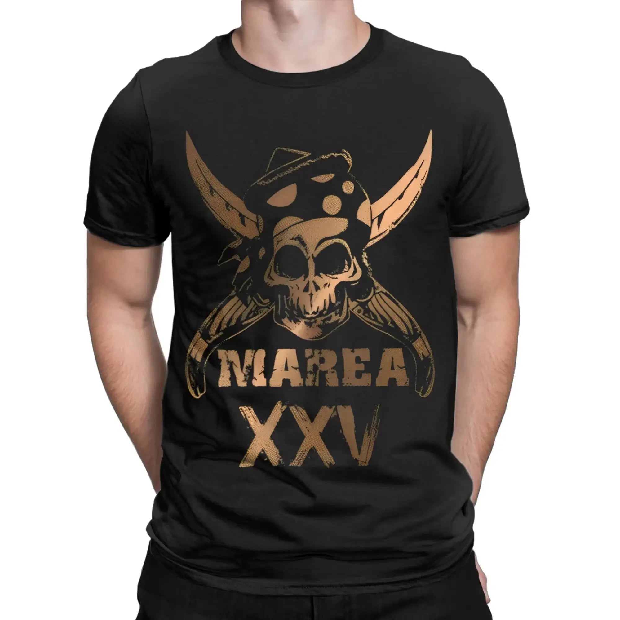 2026 Marea Band rock art T-shirt by SHOPEZRA L.L.C., men's and women's crew neck short sleeve summer T-shirt with fun design.