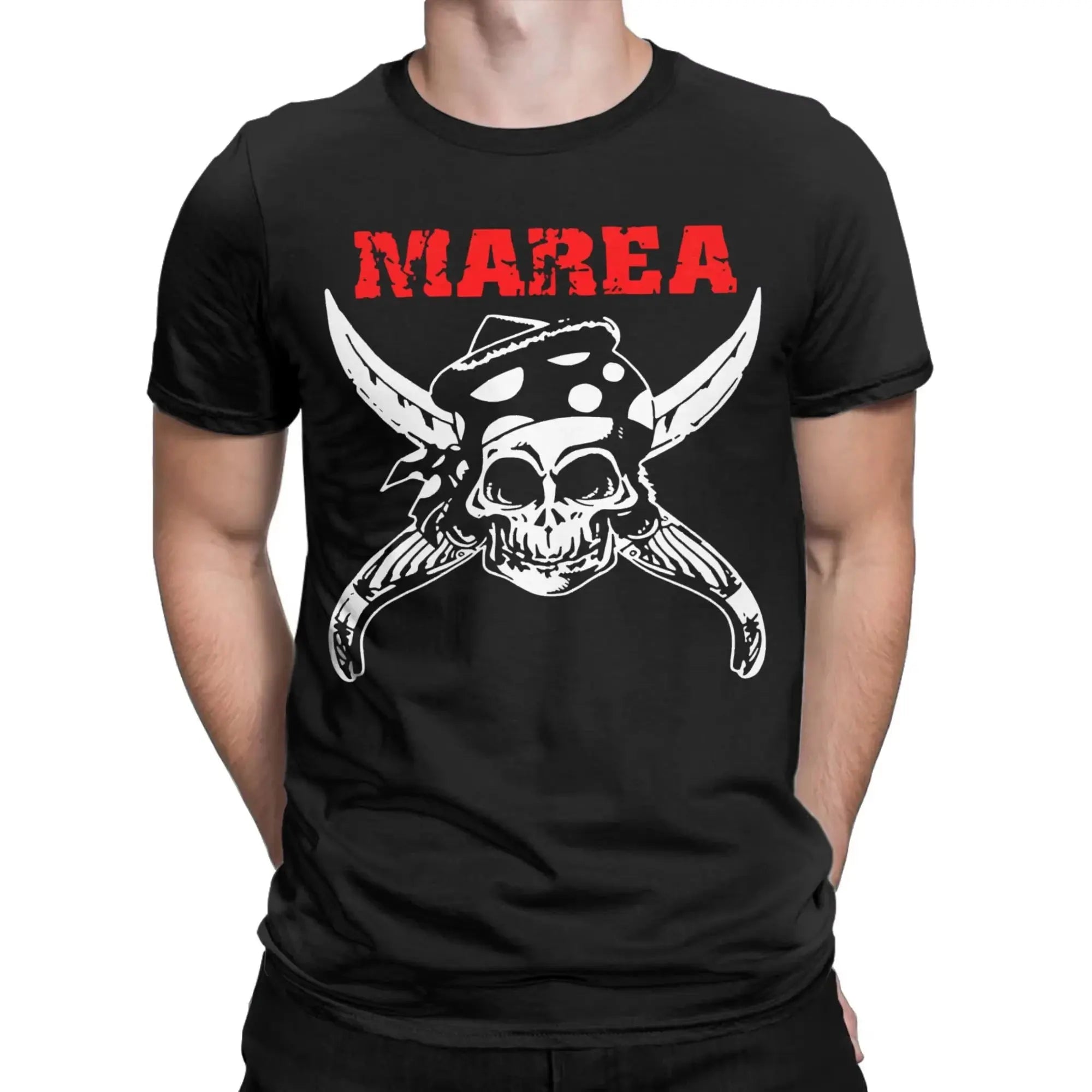 2026 Marea Band rock art T-shirt by SHOPEZRA L.L.C., men's and women's crew neck short sleeve summer T-shirt with fun graphic design.