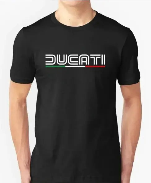 SHOPEZRA L.L.C. 2026 Summer Fashion Attitude short-sleeved T-shirt for Ducati Moto GP Team racing motorcycles and riders.