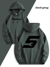 2025 Red Snapon Hooded Sweatshirt Casual Long Sleeve Pullover100_ Polyester Knit Fabric All-Season Warm Hoodie with Drawstring SHOPEZRA L.L.C.