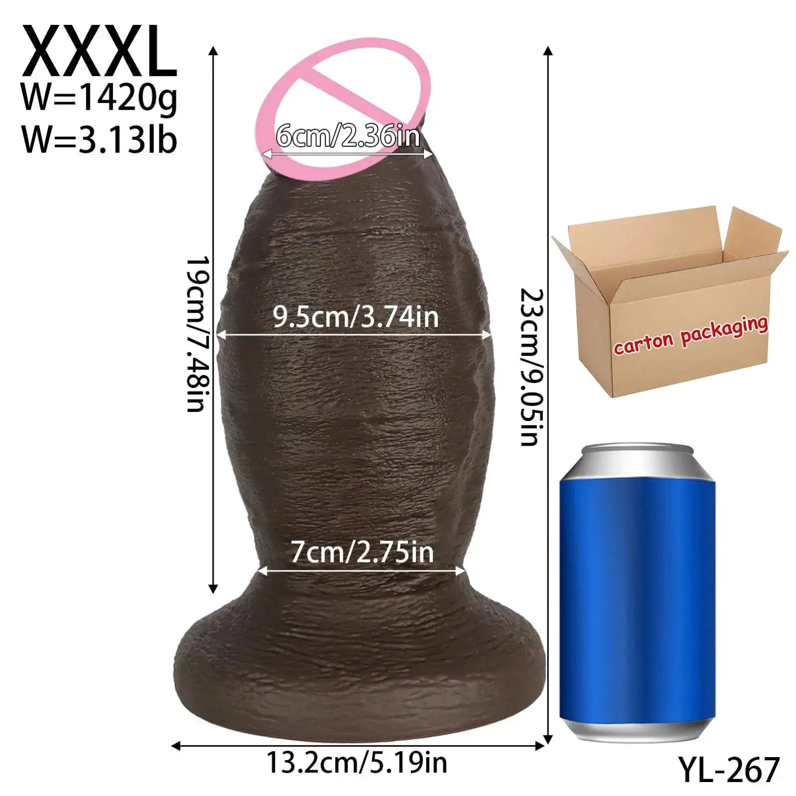 Realistic Dildo Xxl Huge Dildo Dick Cock Durable Suction Cup Adult Toy Sexshop Anal Dilator Sex Toys For Women Gay Big Anal Plug by Dropshipman