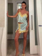 Sexy Lace Up Top Shorts Suit Women Solid Off Shoulder Short  Puff Top Bud Mini Shorts Female 2026 Fashion Summer Set Lady SHOPEZRA L.L.C.