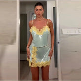 Sexy Lace Up Top Shorts Suit Women Solid Off Shoulder Short  Puff Top Bud Mini Shorts Female 2026 Fashion Summer Set Lady SHOPEZRA L.L.C.