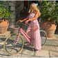 Women Pant Set Sheer Layers Spaghetti Strap Backless Lace Top Straps Solid Loose Straight Elastic Hem Fashion Beach Chic Suits SHOPEZRA L.L.C.