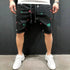 Spring Summer Mens Cotton loose Shorts Streetwear Bodybuilding Embroidered casual Short pants Jogger sports Tiger head Shorts by Dropshipman