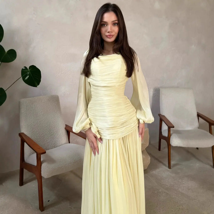 Dress Women Eid Muslim Abaya Party Dresses Jalabiya Folds Abayas Ramadan Vestidos Morocco Maxi Gown Dubai Kaftan Arab Long Robe SHOPEZRA L.L.C.