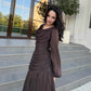 Dress Women Eid Muslim Abaya Party Dresses Jalabiya Folds Abayas Ramadan Vestidos Morocco Maxi Gown Dubai Kaftan Arab Long Robe SHOPEZRA L.L.C.