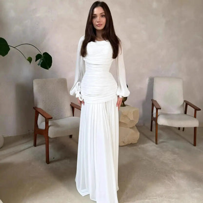 Dress Women Eid Muslim Abaya Party Dresses Jalabiya Folds Abayas Ramadan Vestidos Morocco Maxi Gown Dubai Kaftan Arab Long Robe by Dropshipman