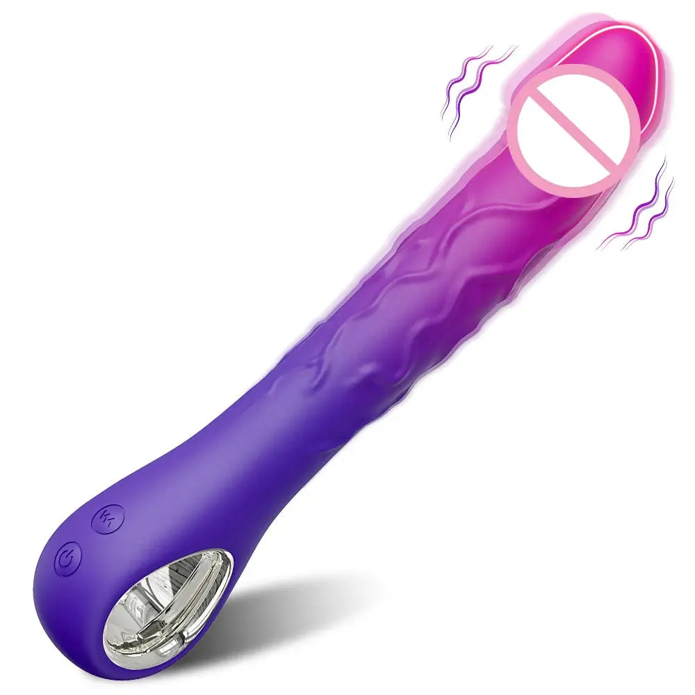 SHOPEZRA L.L.C. dildo vibrator for women with G-spot, clitoris, nipples stimulation, realistic design, female masturbation sex toy