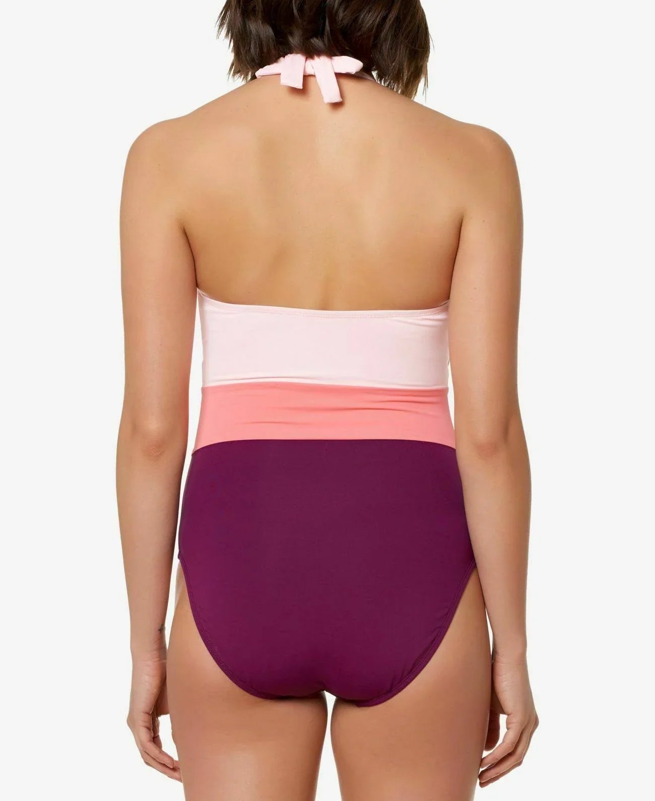 Bleu by Rod Beattie Colorblocked One Piece Swimsuit Women&