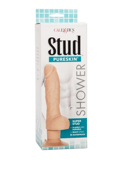 CalExotics Shower Stud Super And Multi-Speed Vibrating Dildo
