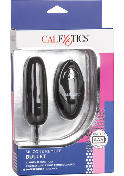 Silicone Bullet With Remote Control Vibrators