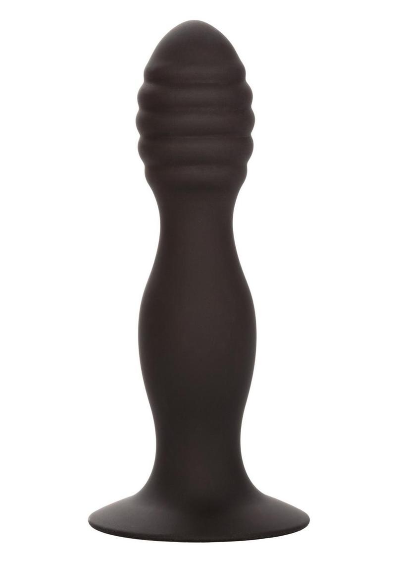CalExotics Silicone Ribbed Anal Stud Suction Cup Base