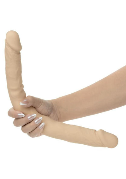 Silicone Studs Bend and Hold Dual Dong 16"
