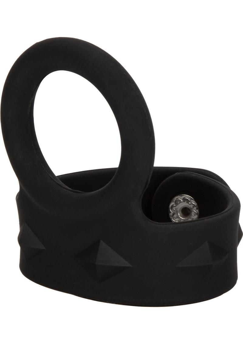 CalExotics Silicone Tri Snap Scrotum Support Ring
