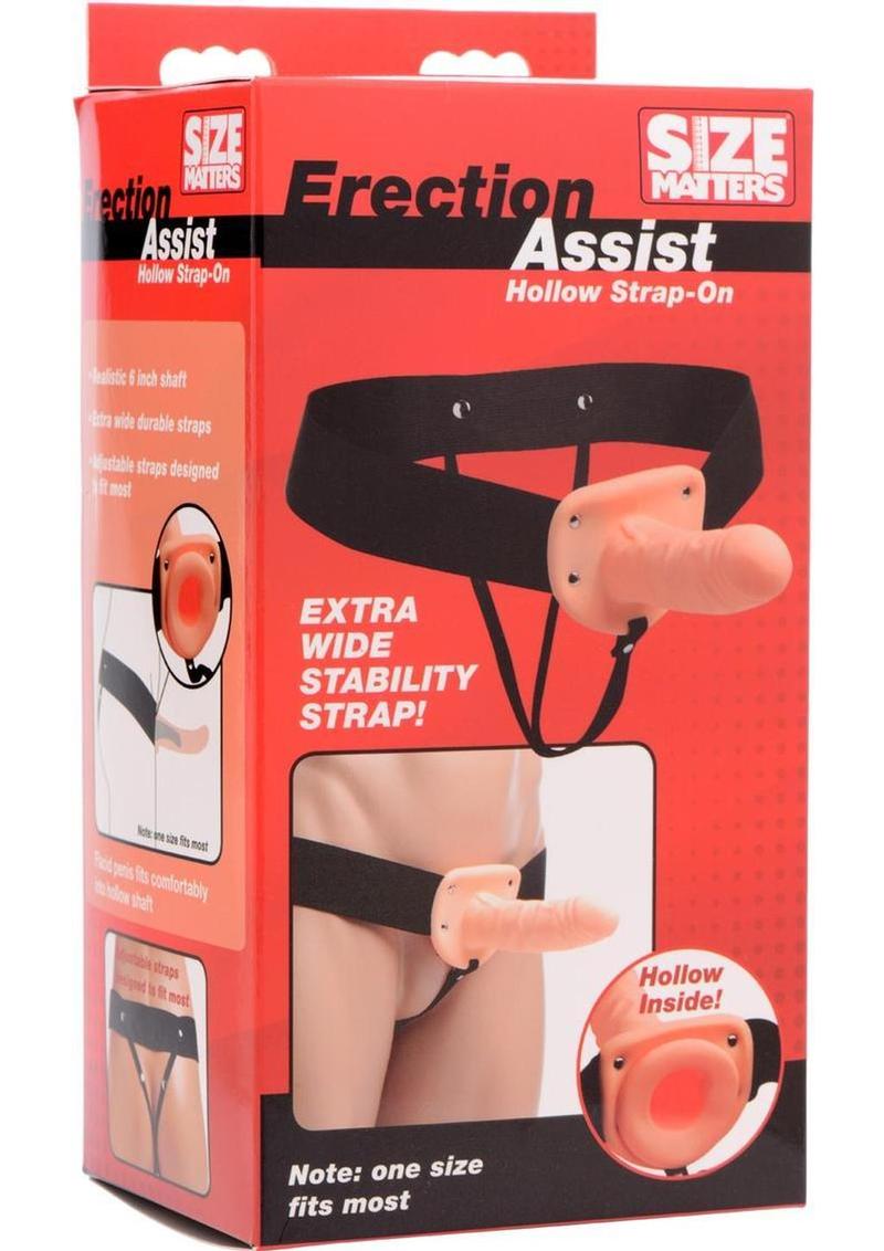Erection Assist Hollow Strap On Size Matters