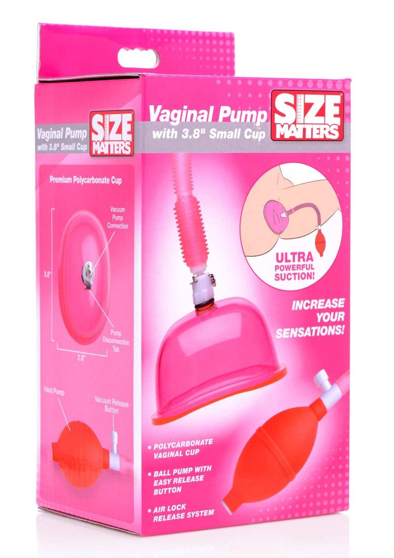 Size Matters Vaginal Pump with 3.8in Small Cup