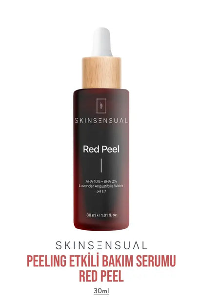 Skin Sensual Red Peel Serum Exfoliating AHA &amp; BHA 30 ml