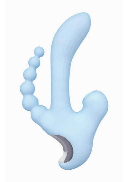 SKY Cirrus Three-Way Rechargeable Silicone Vibrator