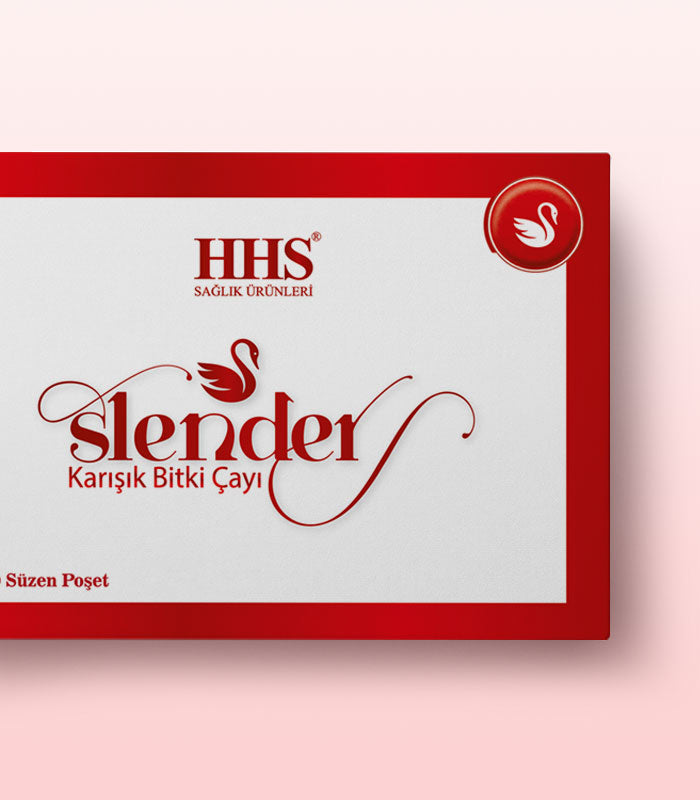 HHS Slender Herbal Tea 60 Tea Bags | Refreshing Daily Herbal Blend | Rosemary, Mate &amp; Green Tea