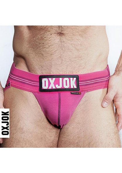 OXJOK Geared for Play Pink Jockfit Rubber Bulge