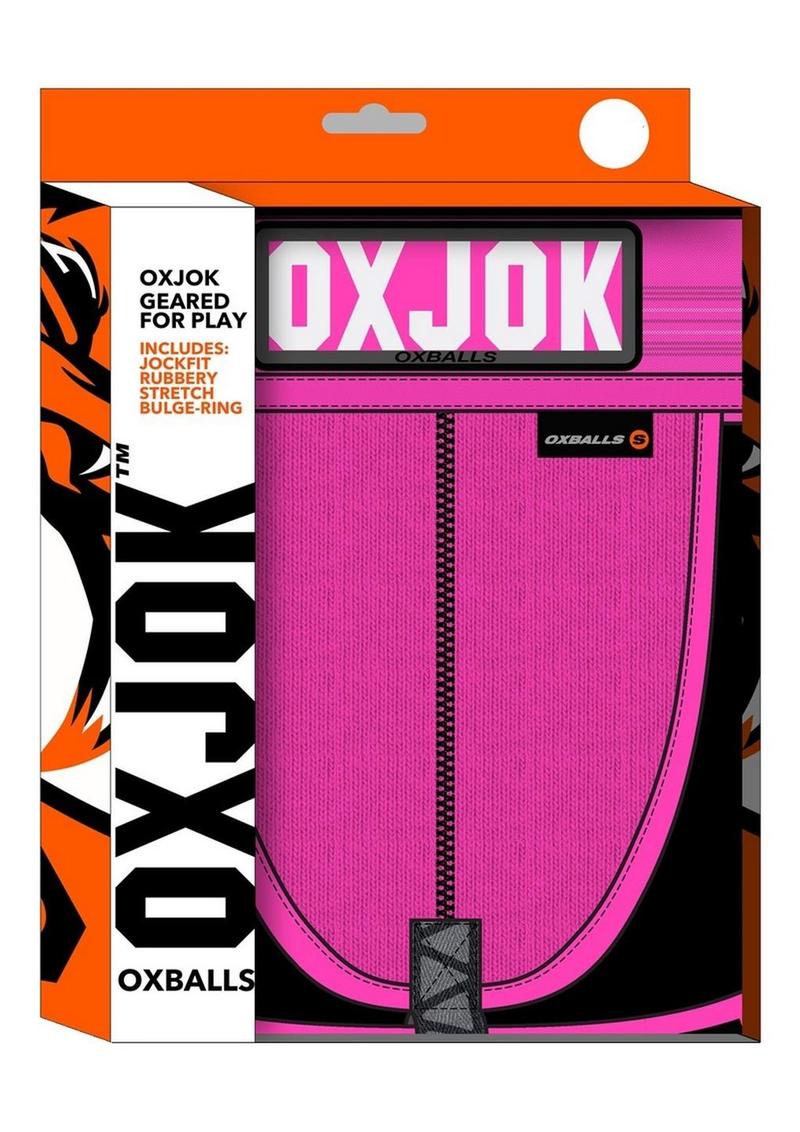 OXJOK Geared for Play Pink Jockfit Rubber Bulge