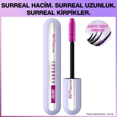 Maybelline Falsies Surreal Mascara: Volume, Length &amp; Definition for Striking Eyes - Long Lasting Eye Makeup