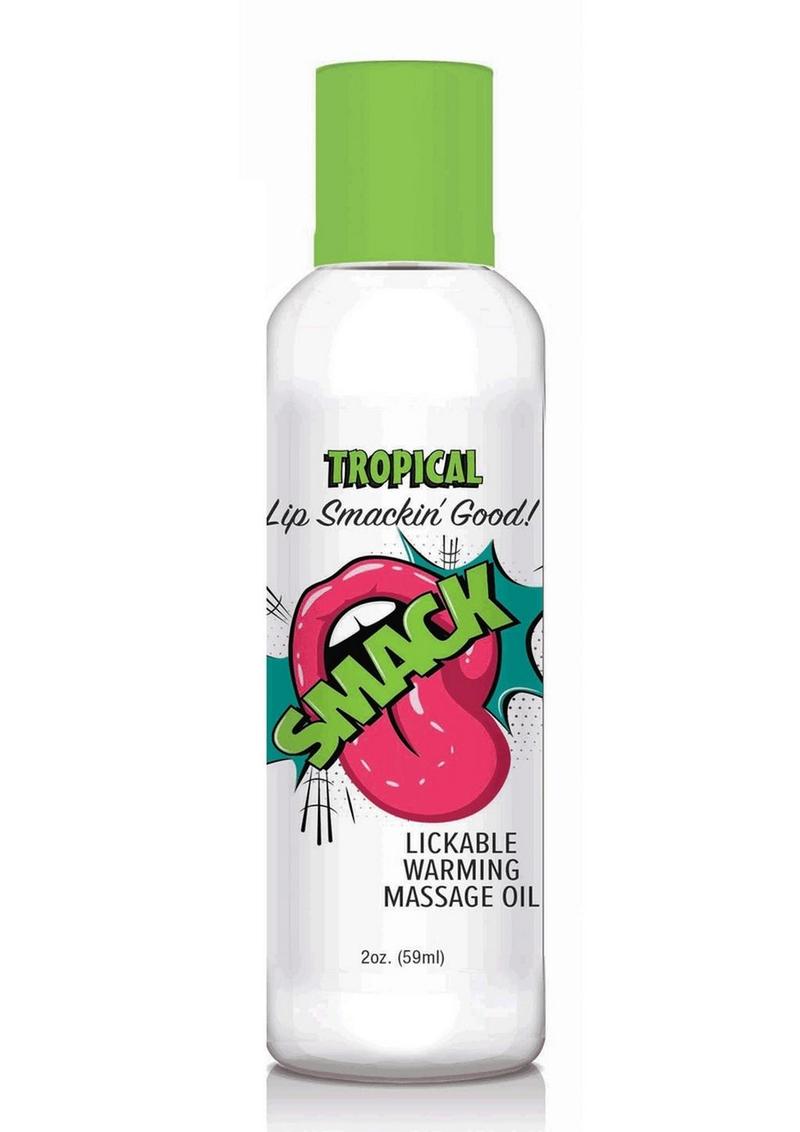 Smack Tropical Lickable Warming Massage Oil