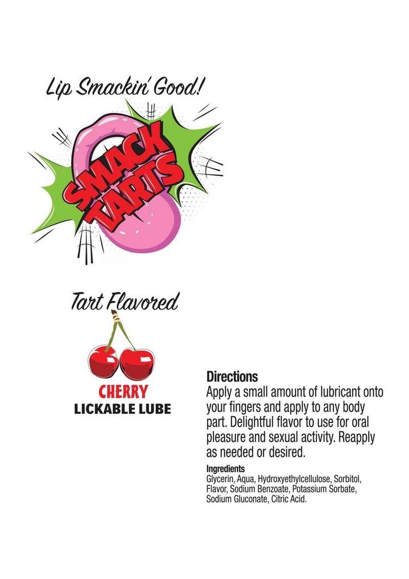 Smack Tarts Lickable Lube 2oz - Sour