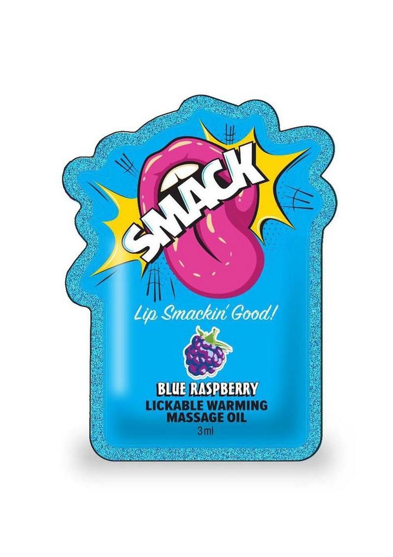 Smack Raspberry Lickable Warming Massage Oil