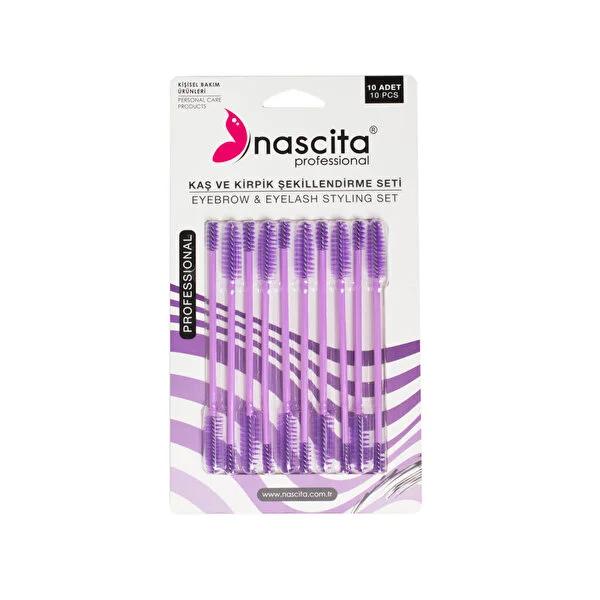 Nacita Mascara and Eyebrow Set - 10 Piece Makeup Kit for Enhanced Lashes &amp; Brows