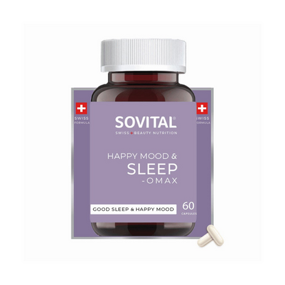 Sovital Sleep O-Max Nighttime Support Supplement 60 Capsules