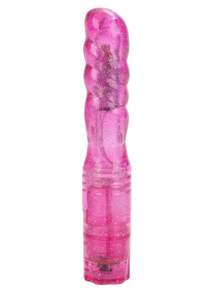 CalExotics Sparkle Softees Swirl Glittery Soft Vibrator