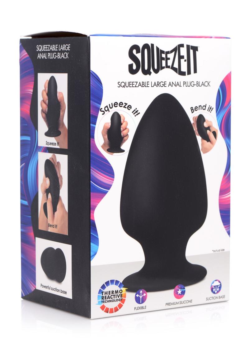 Squeeze It Squeezable Silicone Anal Plug