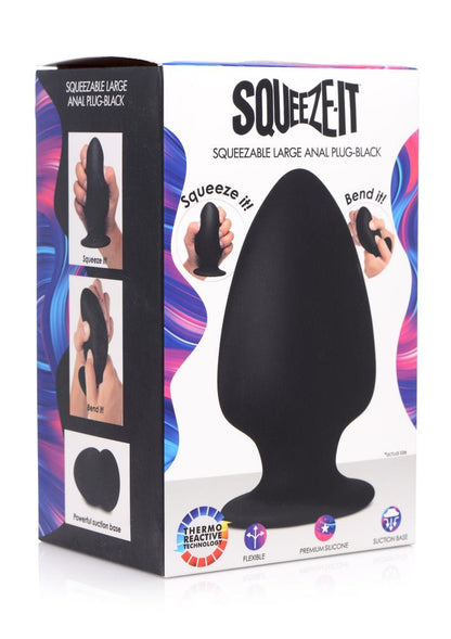 Squeeze It Squeezable Silicone Anal Plug