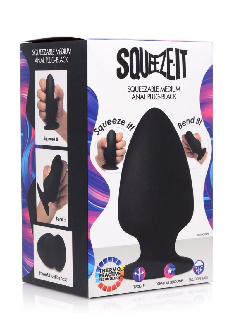 Squeeze It Squeezable Silicone Anal Plug
