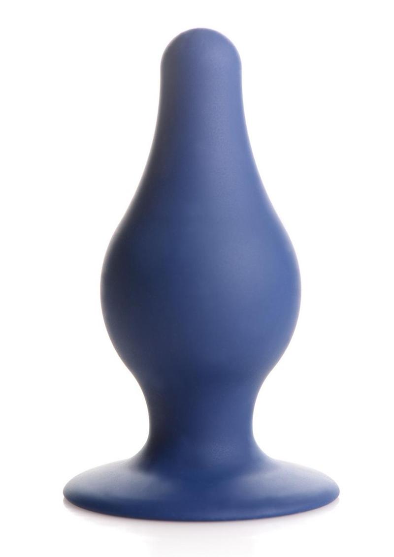 Squeeze-It Squeezable Tapered Small Anal Plug Flexible Silicone