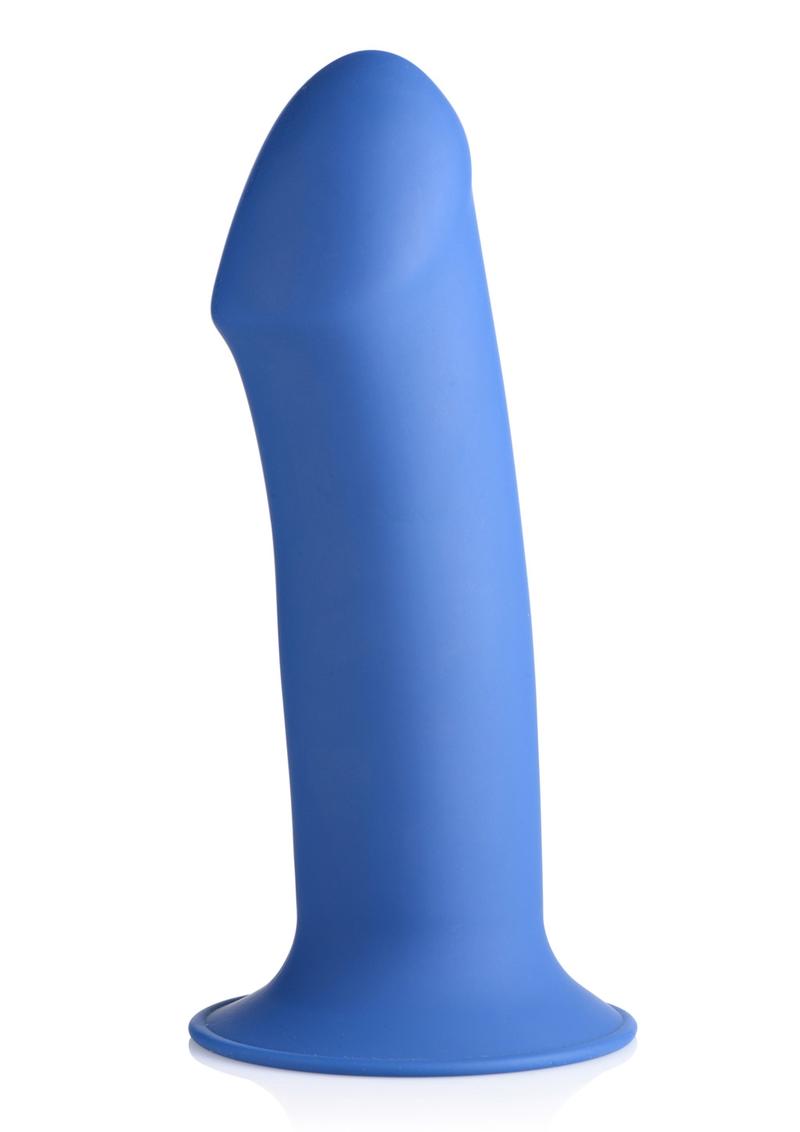 Squeeze It Squeezable Thick Phallic Dildo With Harness Compatible
